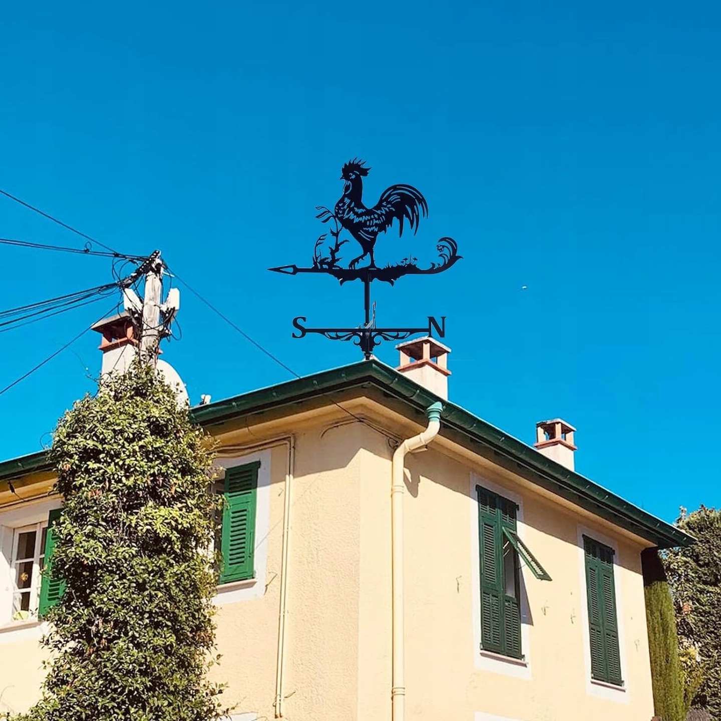 WIATROWSKAZ NA DACH KOGUT KHAYNER GARDEN Długość (cm) 40 cm