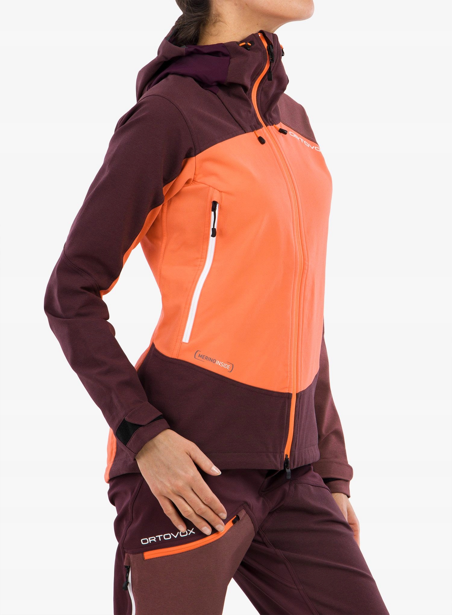 Dámská bunda Ortovox Westalpen Softshell Jacket coral S
