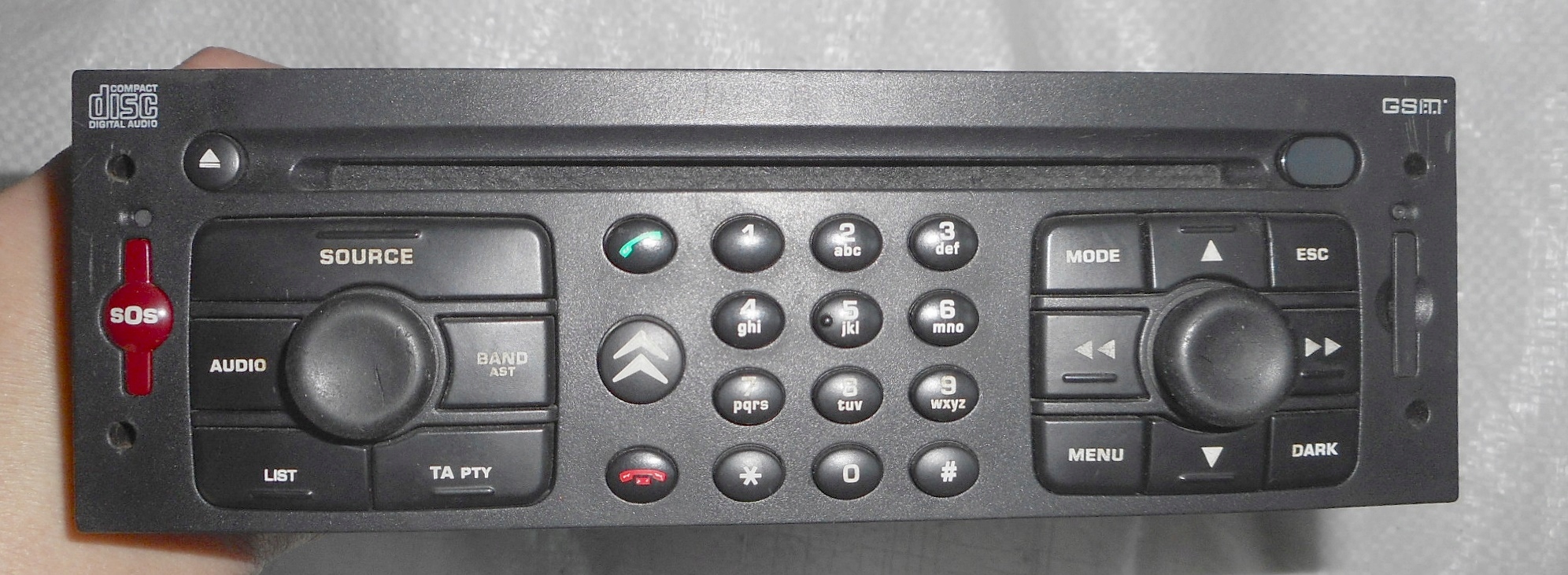 CITROEN C4 C5 радио навигация RT3-N3-06 96590503XT