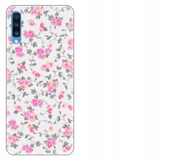 

Etui pokrowiec Samsung Galaxy A70 Floral kwiaty