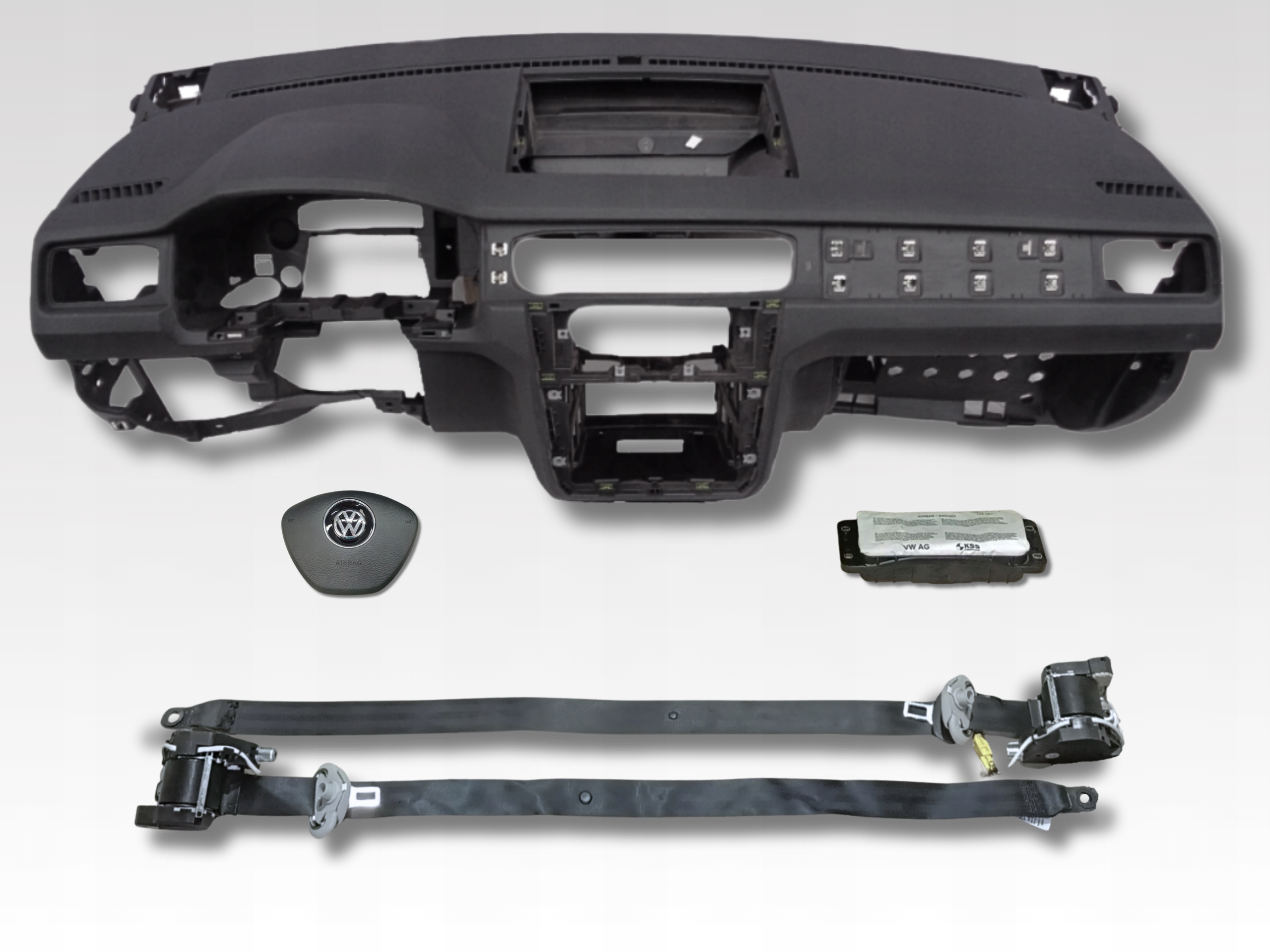 volkswagen vw Caddy 2K5 торпеда молдинг подушки безопасности ремни 2