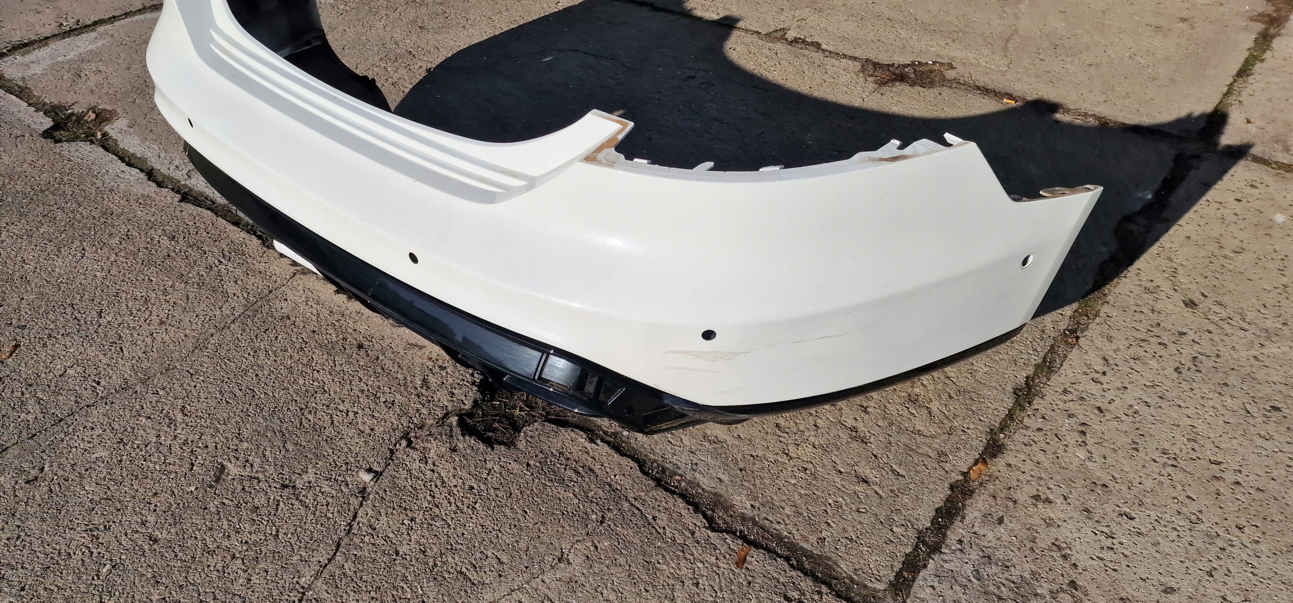 BUMPER REAR PART AUDI RS GT E-TRON 4J3 21- ORIGINAL
