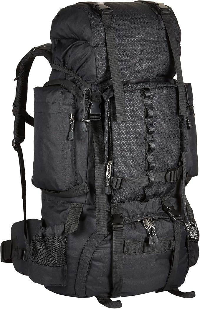 Plecak Turystyczny Amazon Basics 75L Trekkingowy Z Pokrowcem