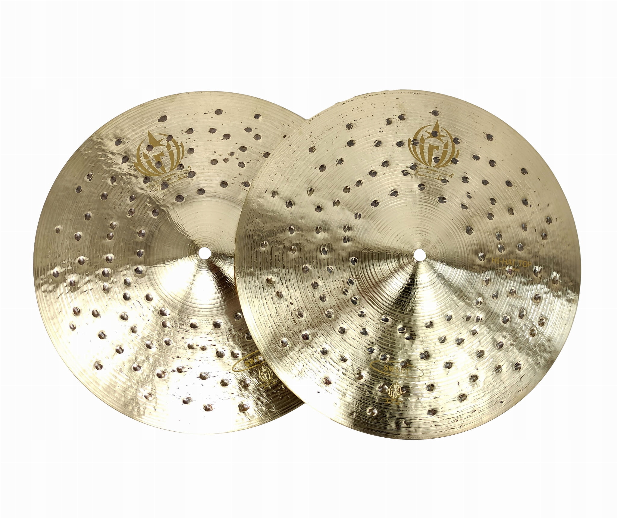 Diril Sweet Custom Hi-hat se zlatým logem 14"