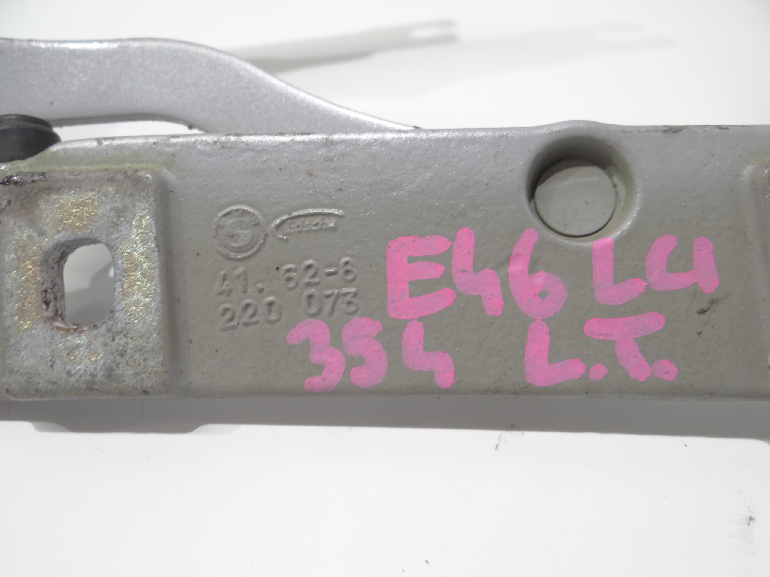 hinge bonnet boot left BMW E46 LCI 354