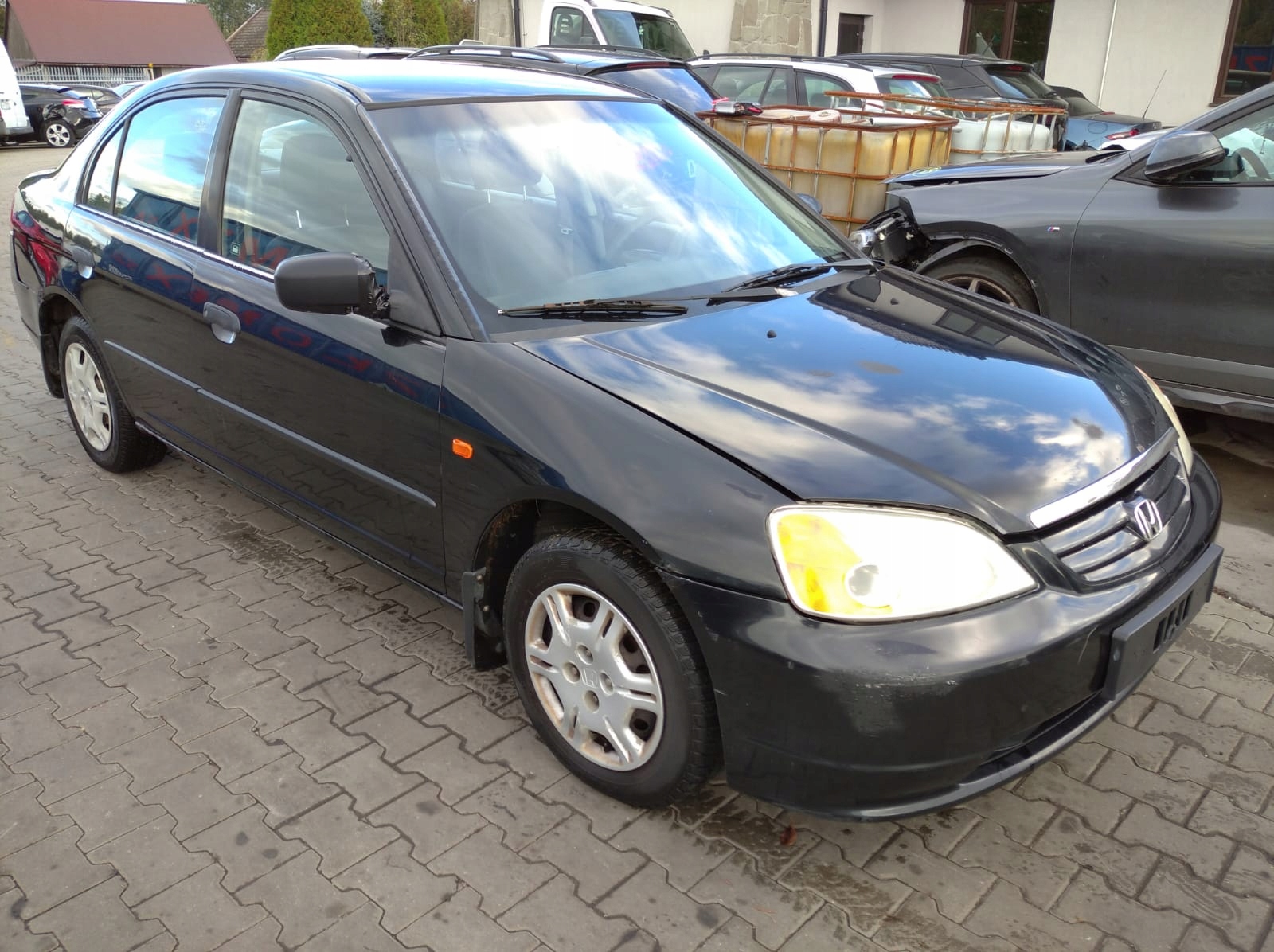 HONDA CIVIC 7 VII ES4 sedan 00- 1.4 D14Z5 katalysator CIENKA + GRUBA lüftungsgitter