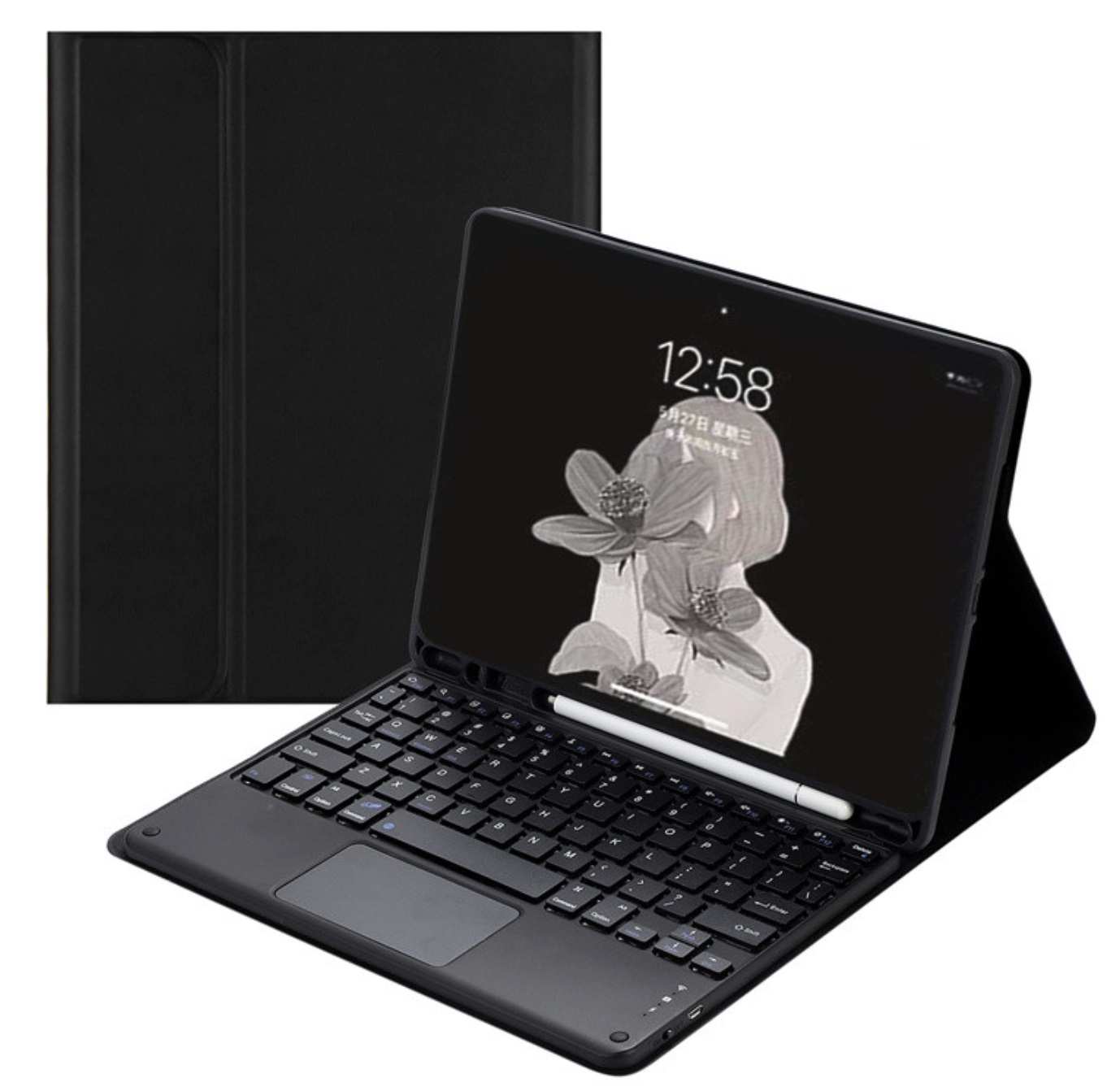 Etui Klawiatura Touchpad 3W1 do Samsung Galaxy Tab A8 10.5 X200