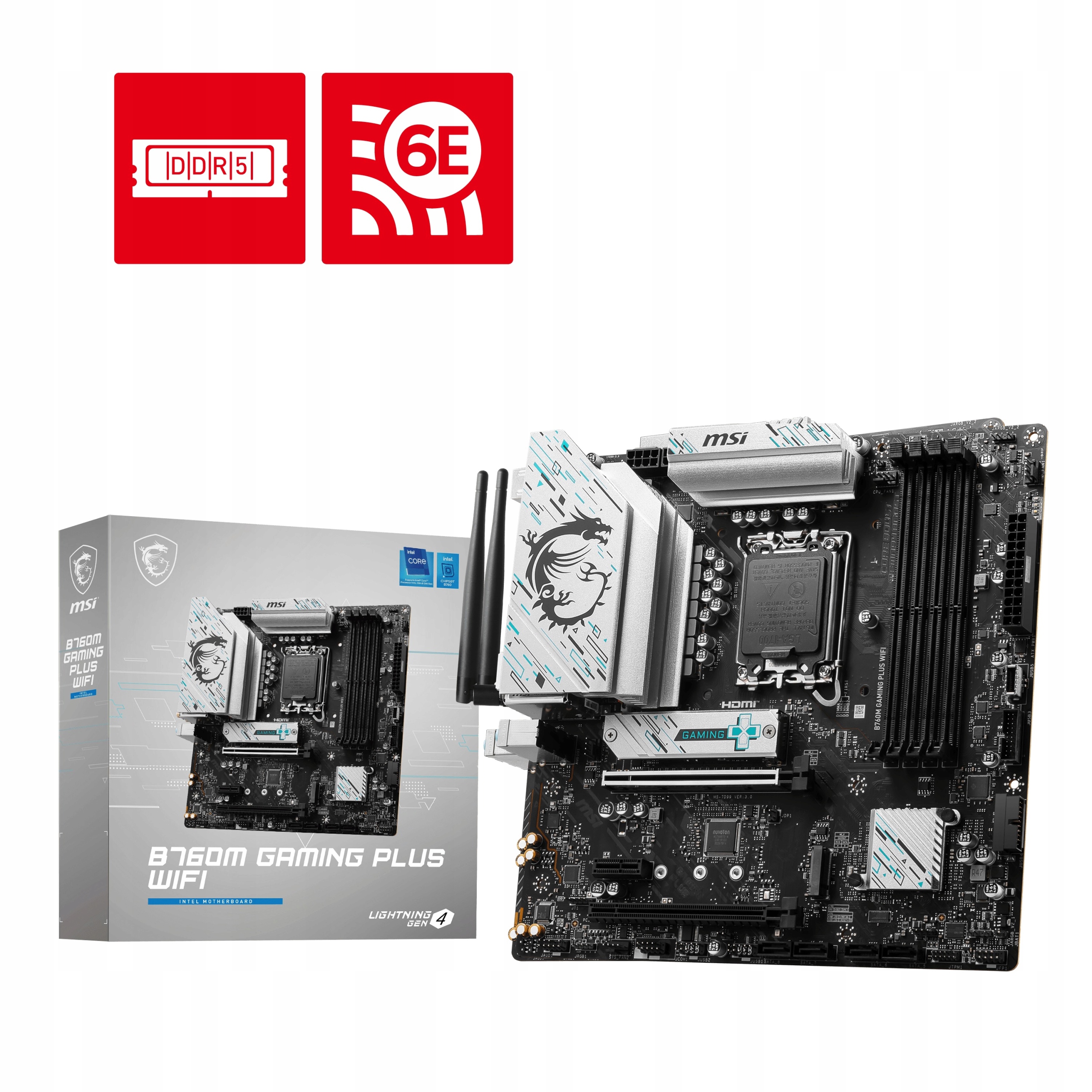 Msi B760 Gaming Plus Wifi/lga 1700/mATX