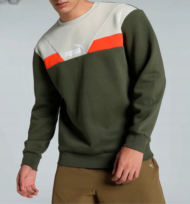 3336 Pánská Mikina Puma Klasická Bavlna Sportovní Bavlněná 2XL