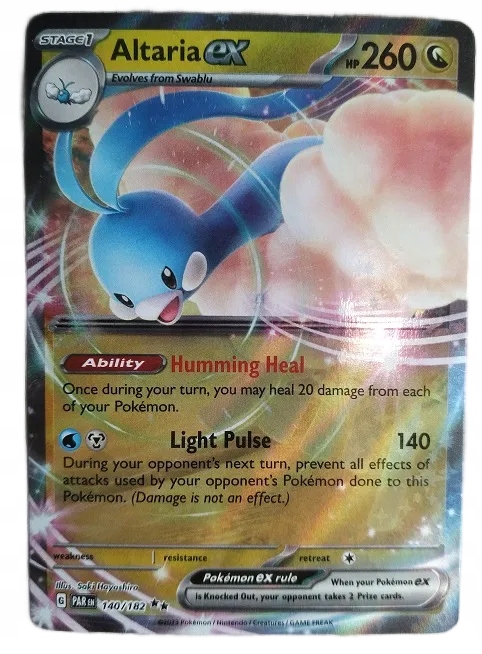 Karta Pokemon TCG Altaria EX 140/182) Dragon