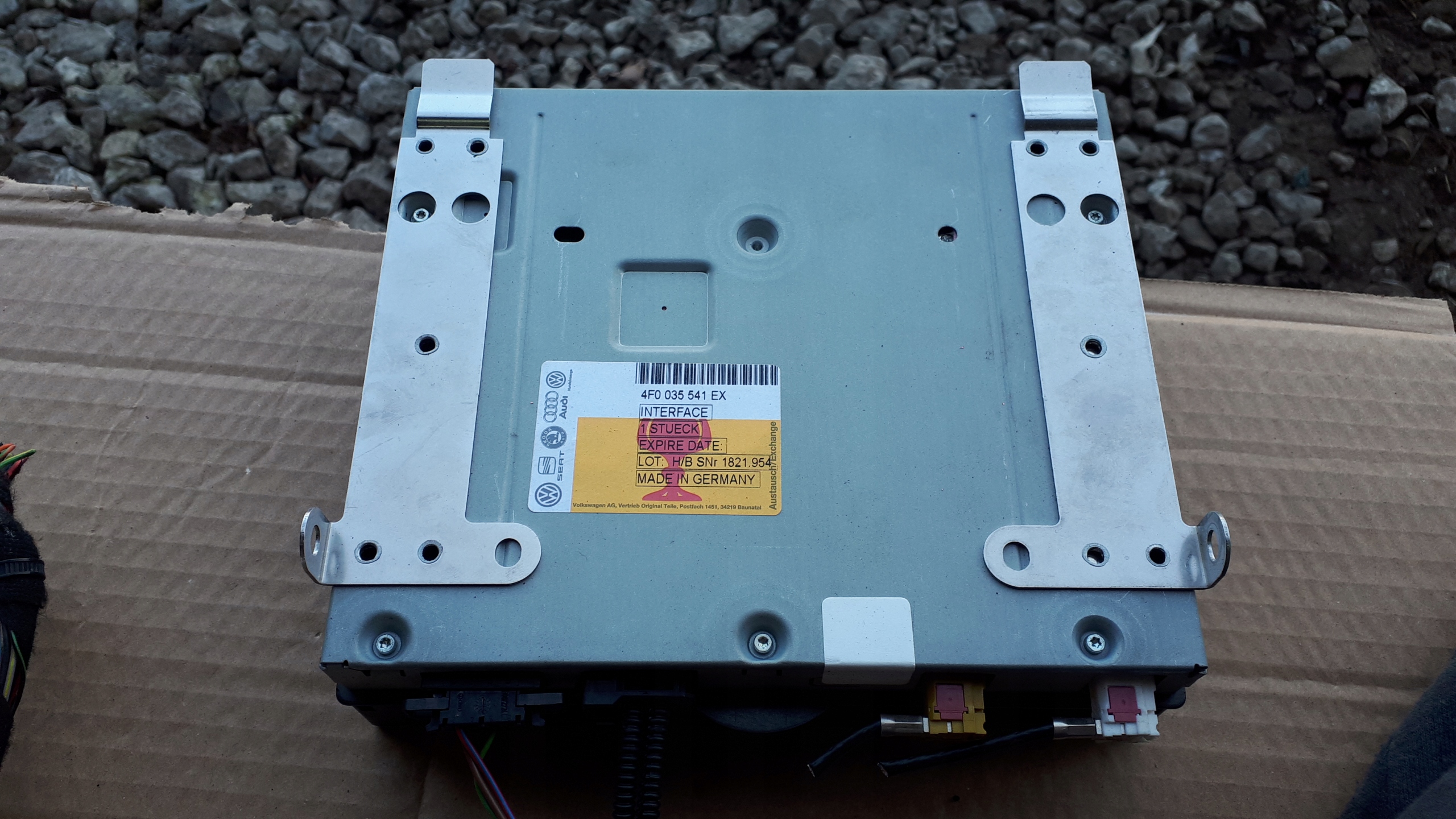 A6 C6 module TUNER RADIA control unit 4F0035541EX