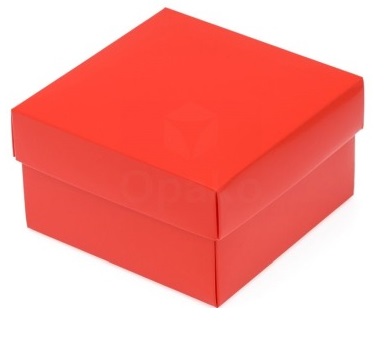 

Pudełko Laminowane 120X120X70MM Czerwone święta