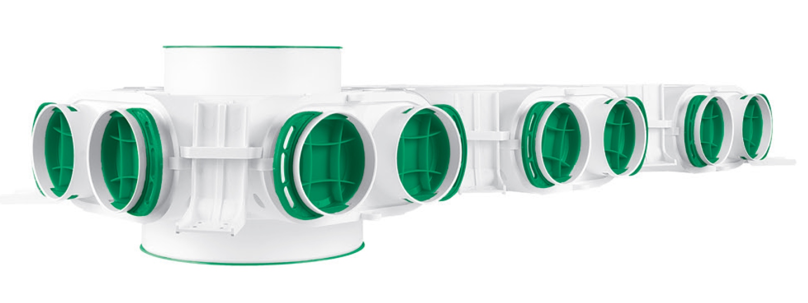 Awenta Průchozí Rozvodová Skříň Pro Rekuperaci VCB160/200 16x75