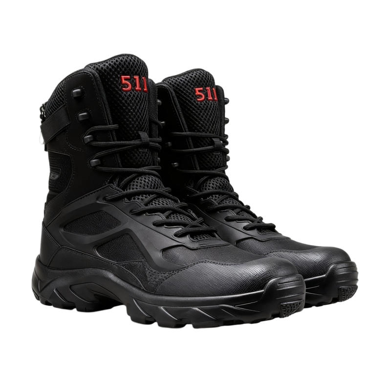 Taktické Vojenské, Voděodolné Trekové Kožené Boty