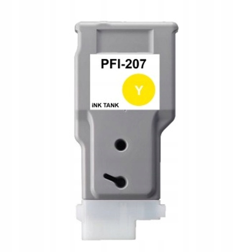 Naplnka Canon PFI-207y Žlutá kompatibilní cartridge 8792B001