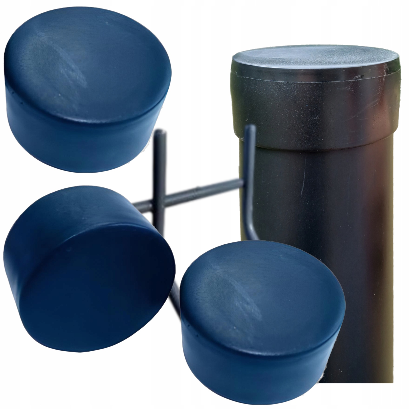 Vnější krytka na profil krytky Fi60 50 Ks Antracit