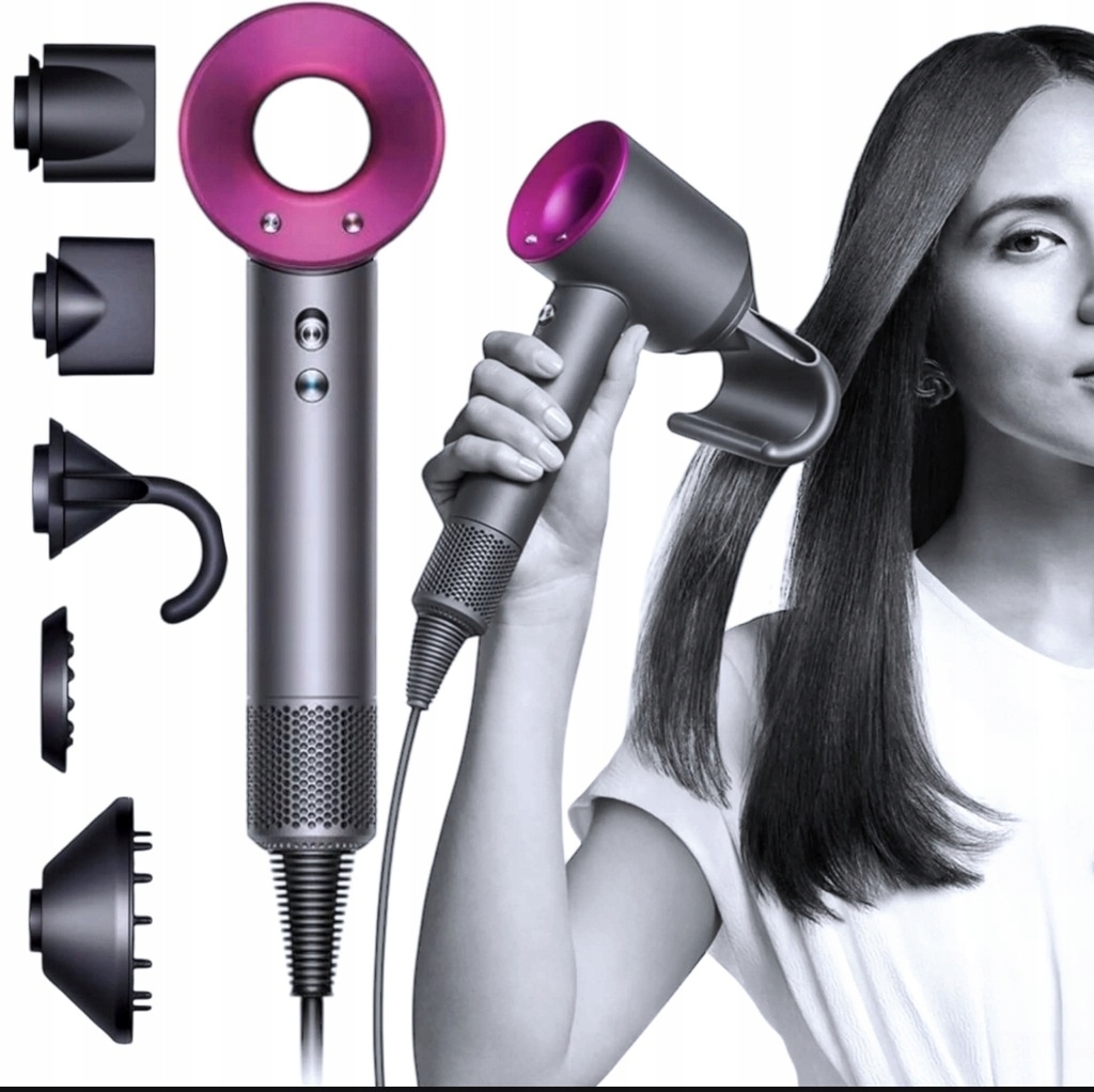 Profesionální Vysoušeč Vlasů Dryer 1600 W Ultra 5v1 Ionizace
