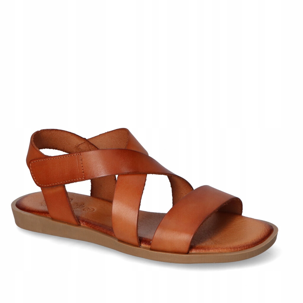 Sandály Hee 25360 Hnědé lico 37