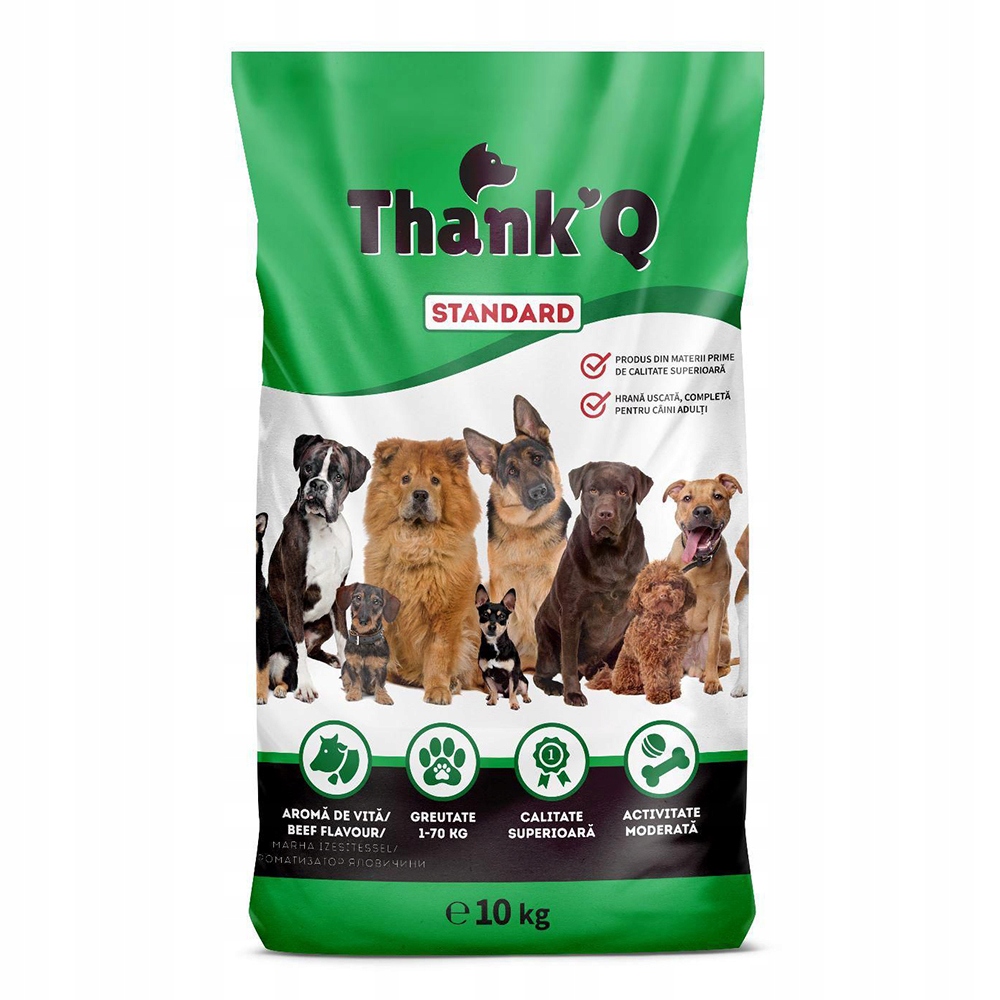 Thank'Q krmivo suché hovězí maso 10 kg