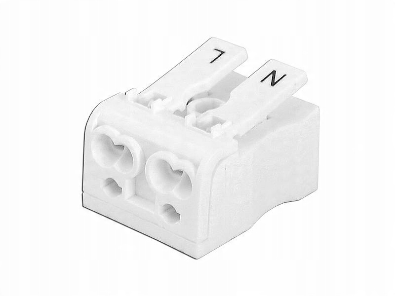 

Złącze samozaciskowe 238-2P 24A 450V 2.5mm2.