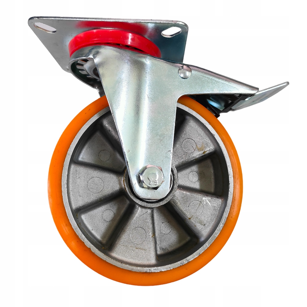 Otočné kolečko univerzální s brzdou 125 mm 80 kg