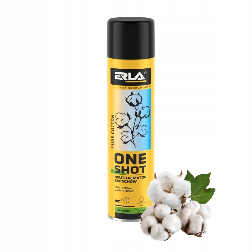 

Erla Pure Cotton Odświe powietrza w sprayu 600 ml
