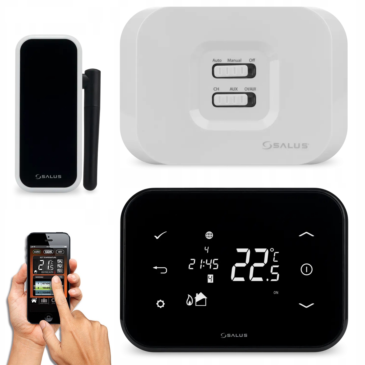 REGULATOR FĂRĂ FĂRĂ INTERNET TERMOSTAT CONTROLLER IT500 SALUS