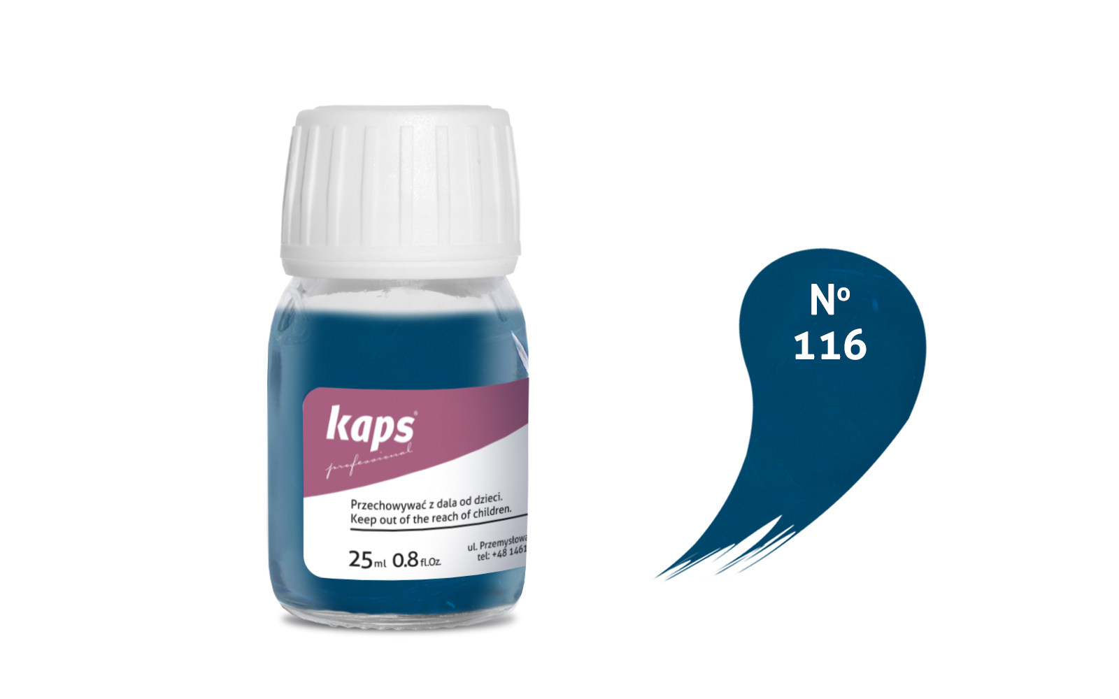 

Farba do skóry naturalnej i syntetycznej Kaps