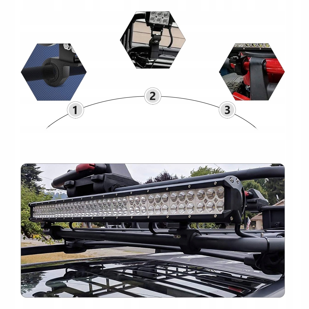 UCHWYT DO RURY REFLEKTORA SAMOCHODOWEGO Producent inny