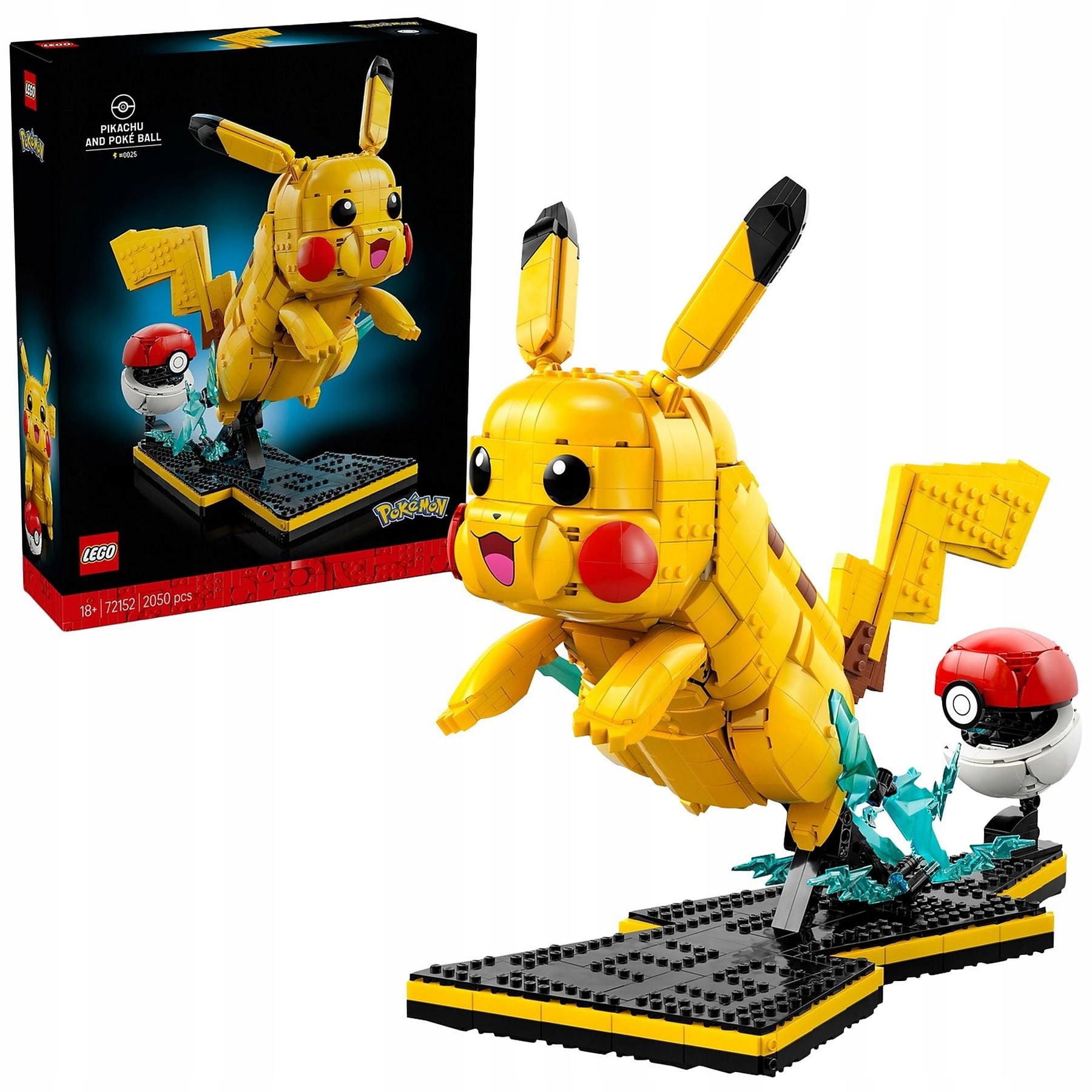 stavebnice Lego 72152 Pokémon Pikachu a Poké Ball