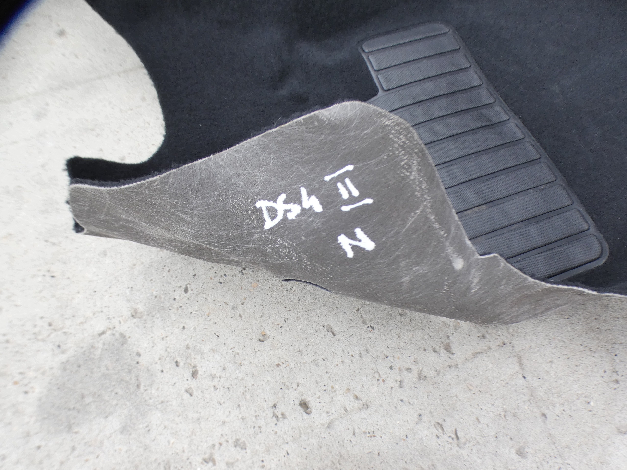 Citroen DS4 II 2022 mats floor front / 9836854780