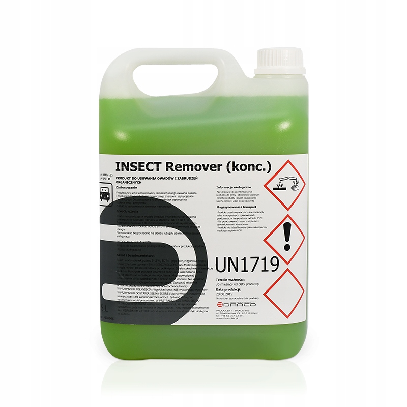 

usuwanie owadów Insect Remover 5L koncentrat