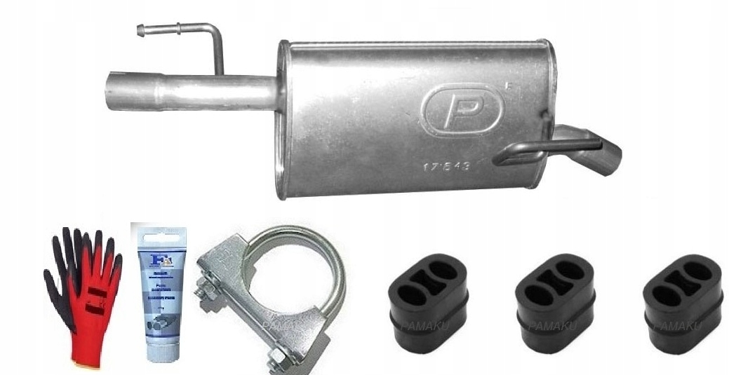 Opel Meriva 1.3CDTi 1.7DTi koncový tlumič+bonus