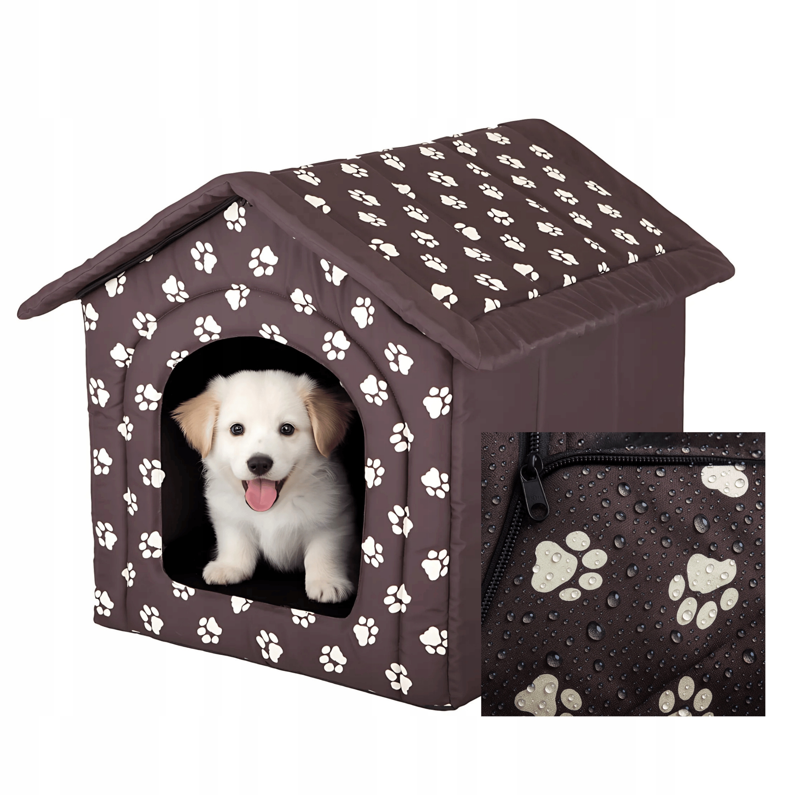 Bouda pro psa – Pelíšek, Měkká bouda, Domeček, Poslání, Doggy 44x38x45 cm