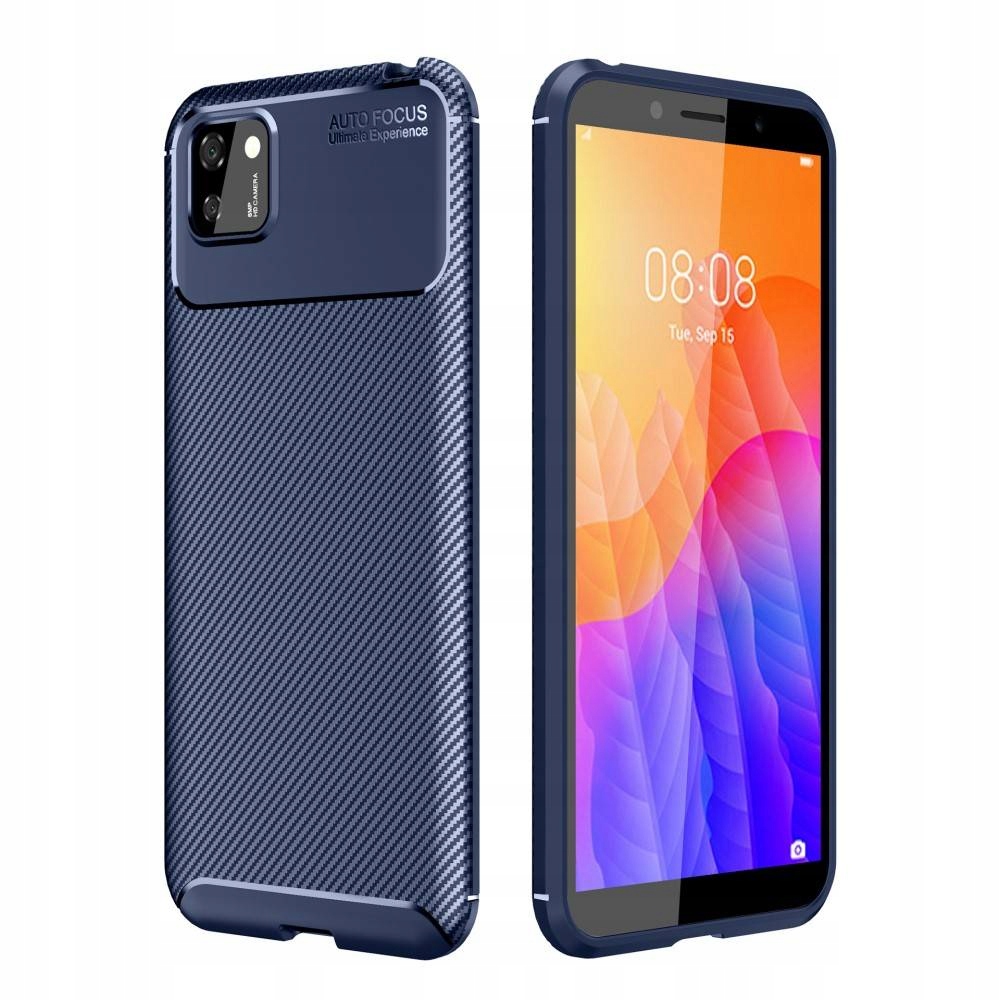 

Etui Huawei Y5P Pancerne Shockproof Carbon Fiber