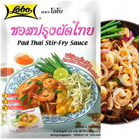 

Sos Pad Thai Lobo Tajska Mieszanka Stir Fry 120g
