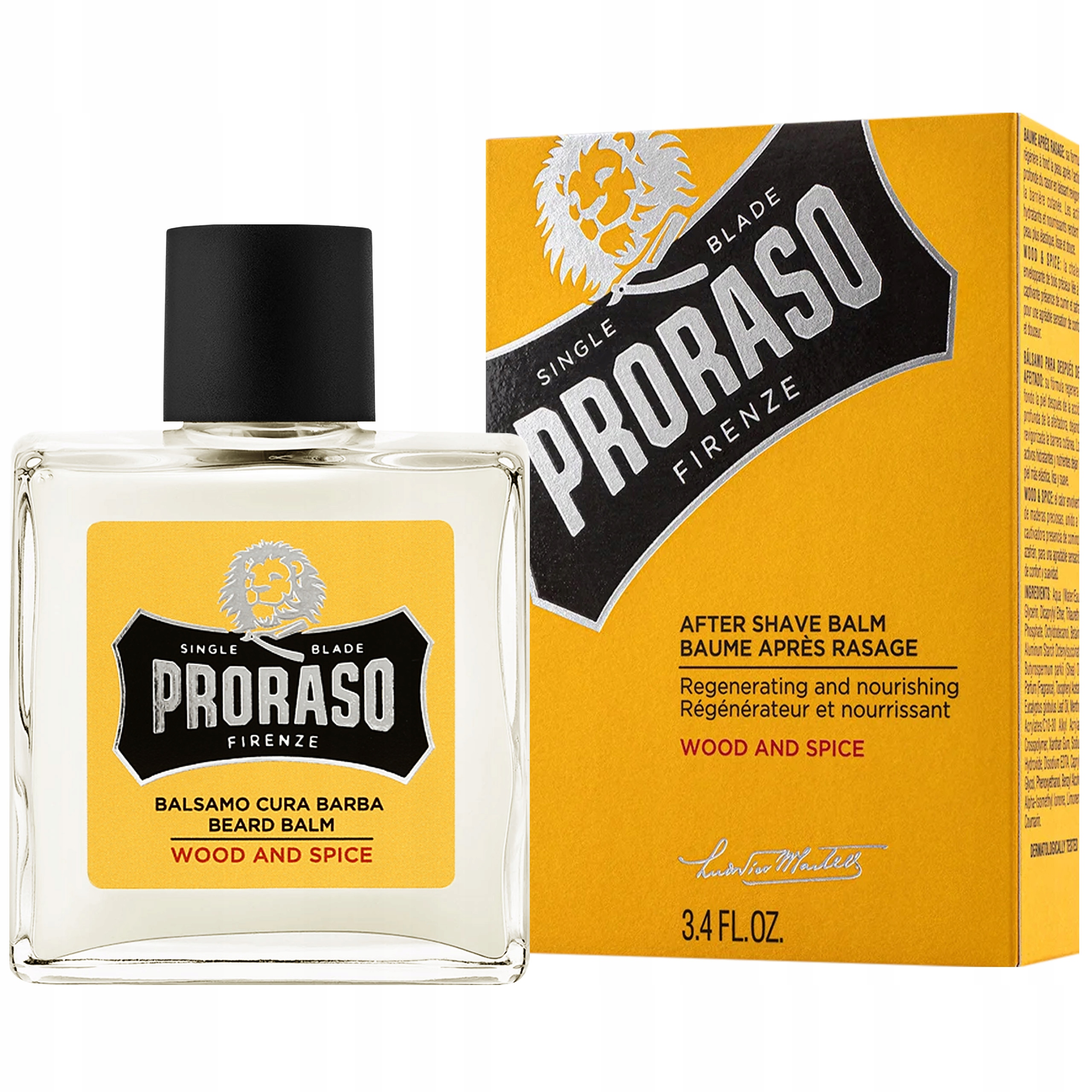 Proraso Wood & Spice Beard Balm - balsam do pielęgnacji brody 100ml