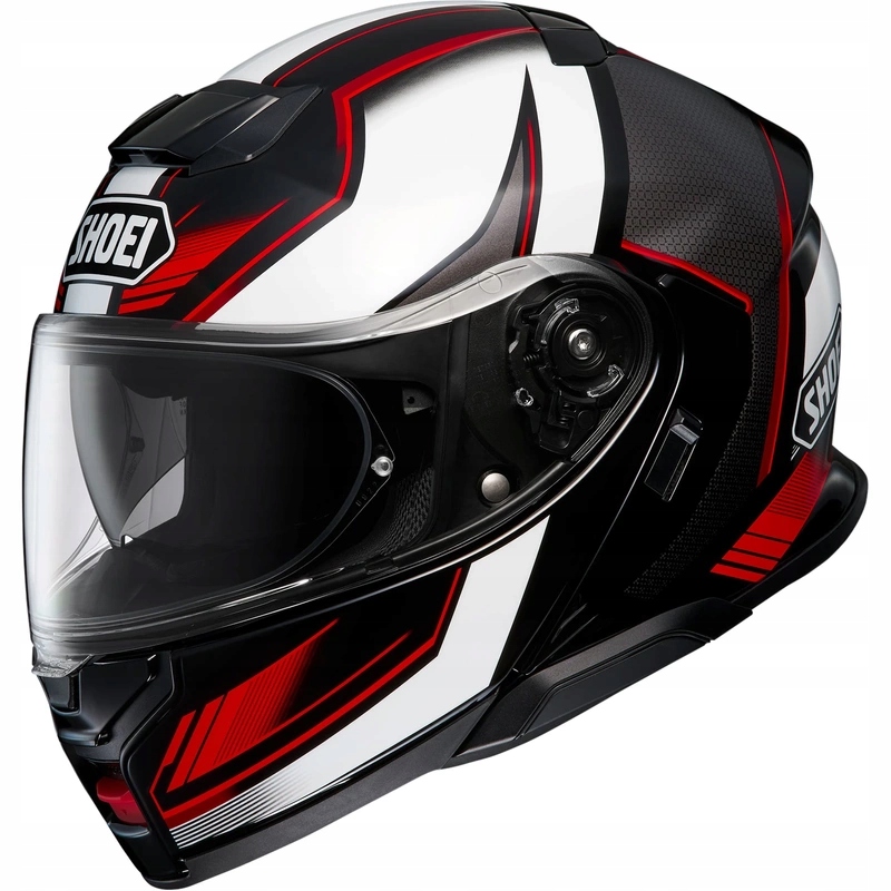Motocyklová prilba Shoei Neotec 3 Grasp TC-5 čierna biela červená Darčeky