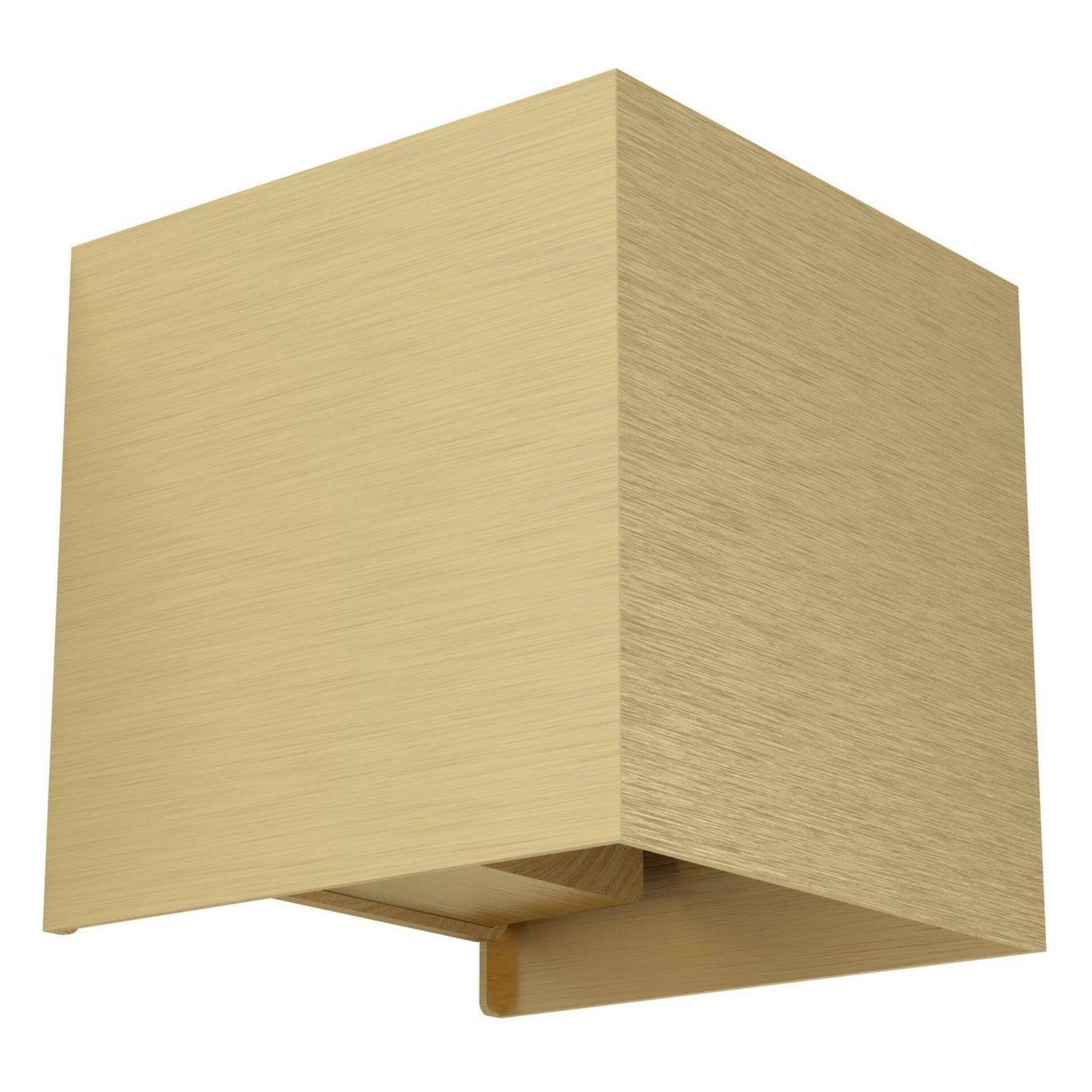 Nástěnné svítidlo Eglo Valmontone Led 400lm kartáčovaná mosaz 100mm