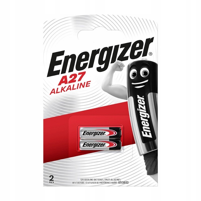 

2x Baterie Energizer A27 27A L828 12V