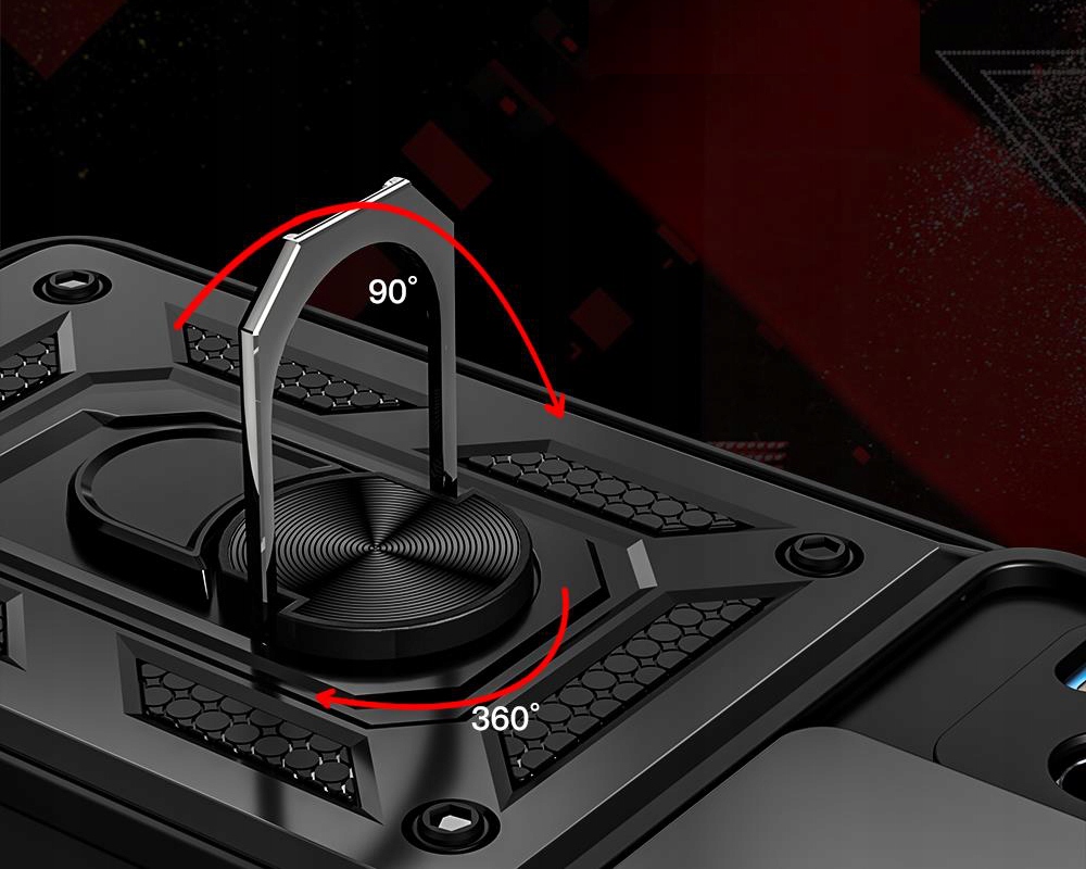 ETUI SLIDE RING DO XIAOMI REDMI NOTE 9 +SZKŁO Marka Inna