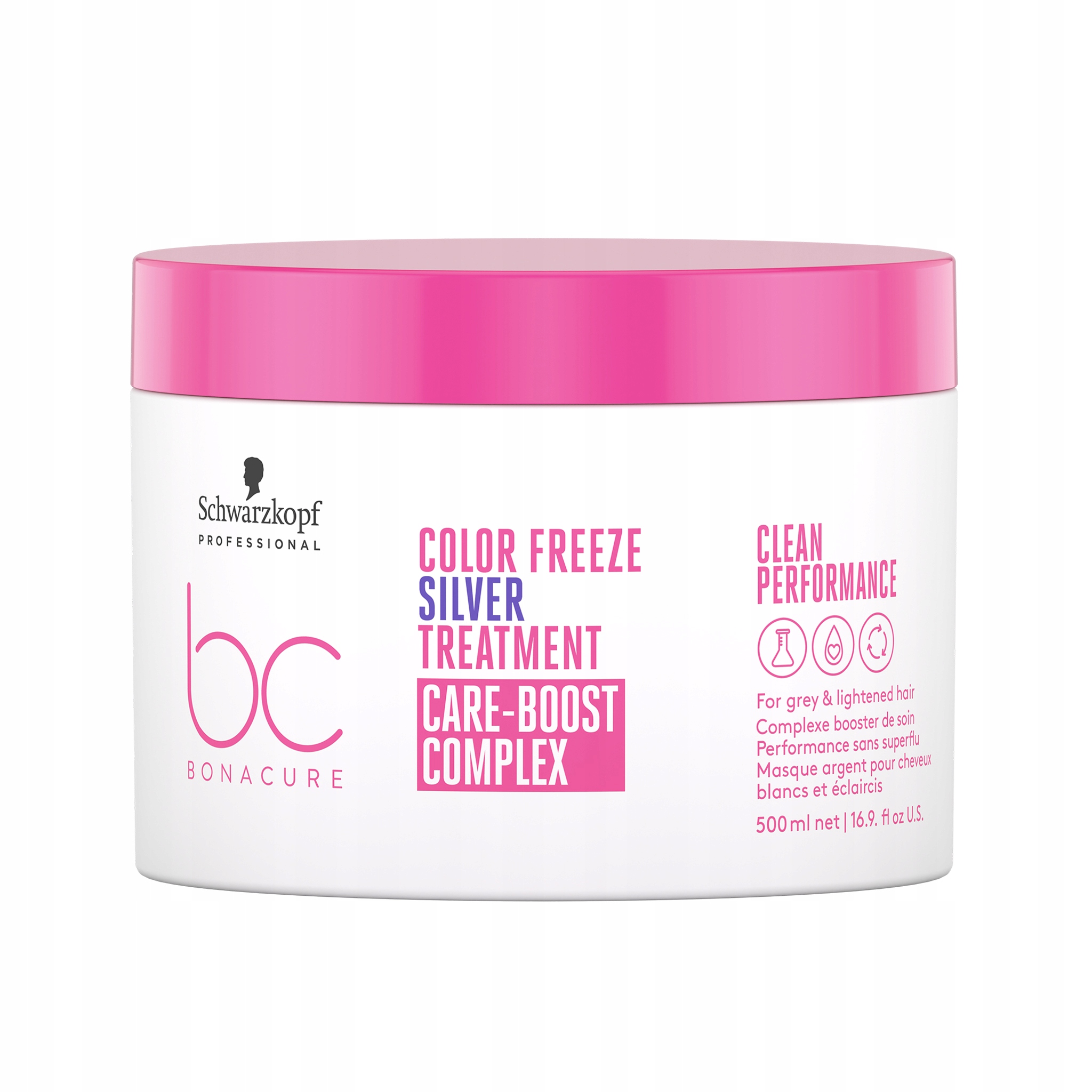 Schwarzkopf Bc Color Freeze Silver maska neutralizující žluč 500 ml
