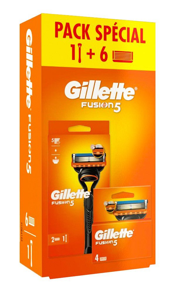 Gillette Fusion 5 Holicí Strojek Pro Muže 6 Náplní