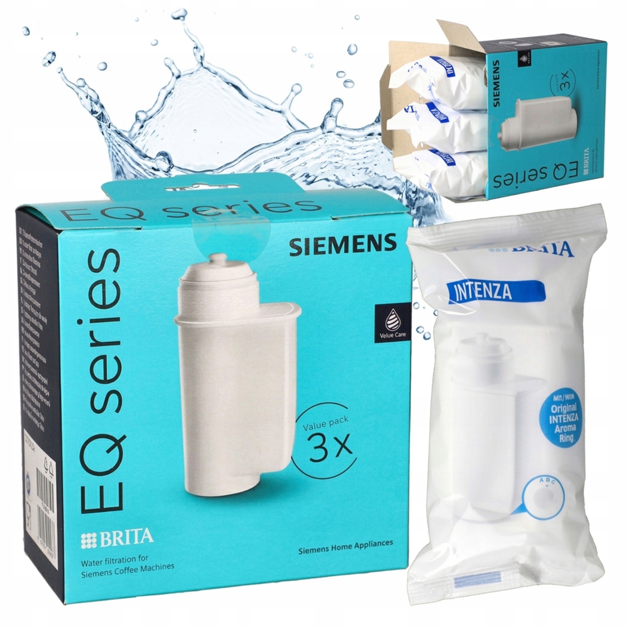 Filtr wody Siemens Brita Intenza TZ70033A do ekspresu Siemens 3 filtry