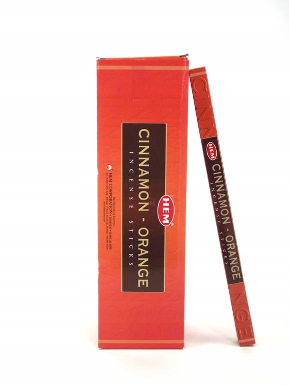 

Kadzidełka Hem Cinnamon Orange 8sztuk
