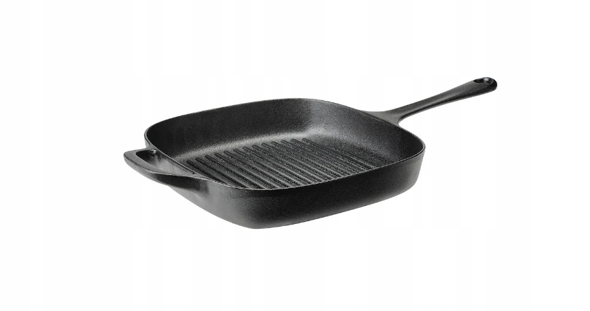 Patelnia grillowa Ikea Vardagen 28 cm żeliwna