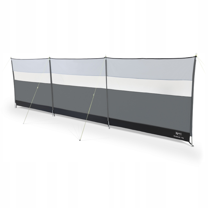 Parawan KAMPA Windbreak Fog 500x140 szary