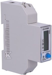LE-01MW Měřič Energie 1F Modbus Rtu