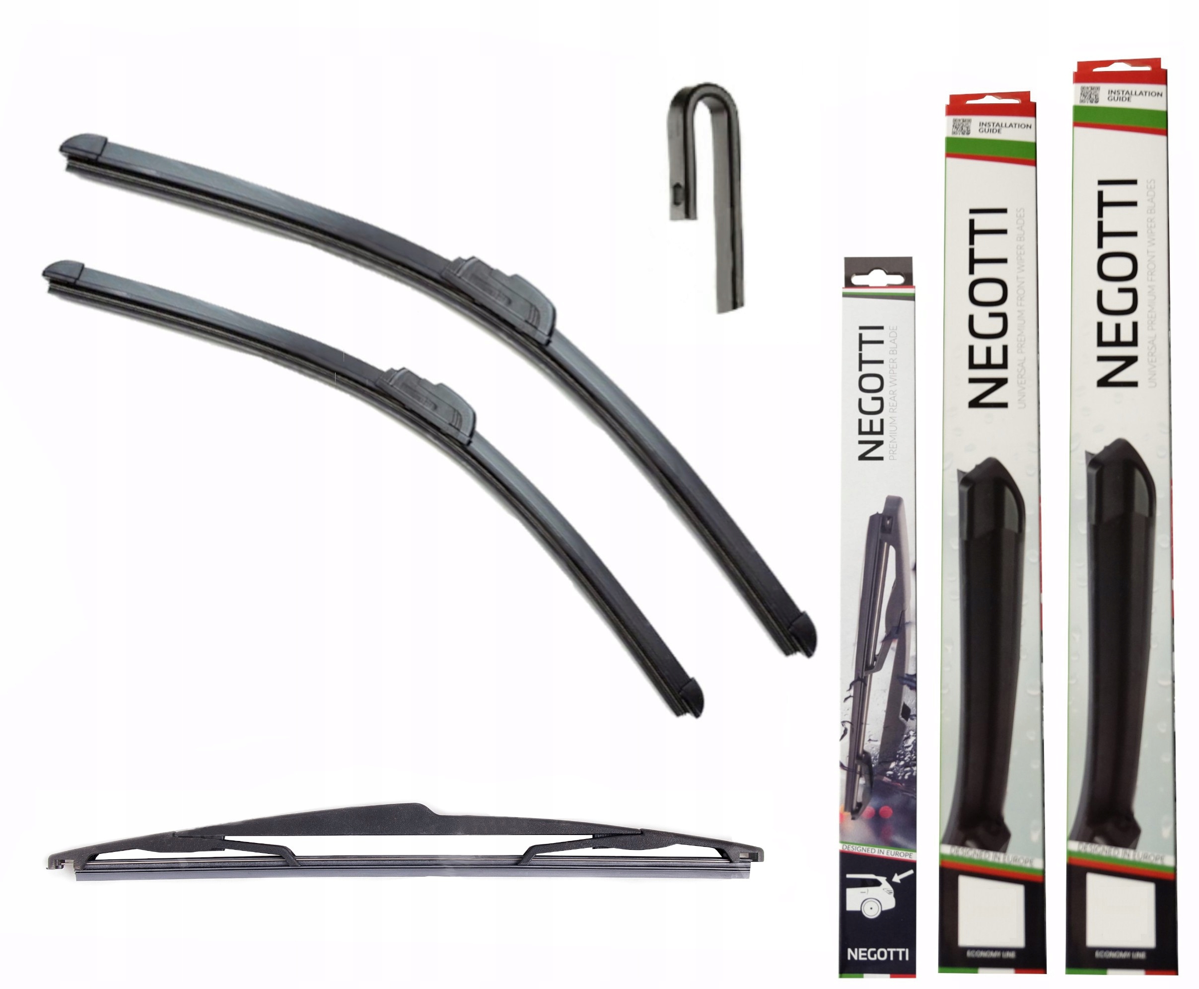 Zestaw wycieraczki przód+tył Citroen C3 I 02-09