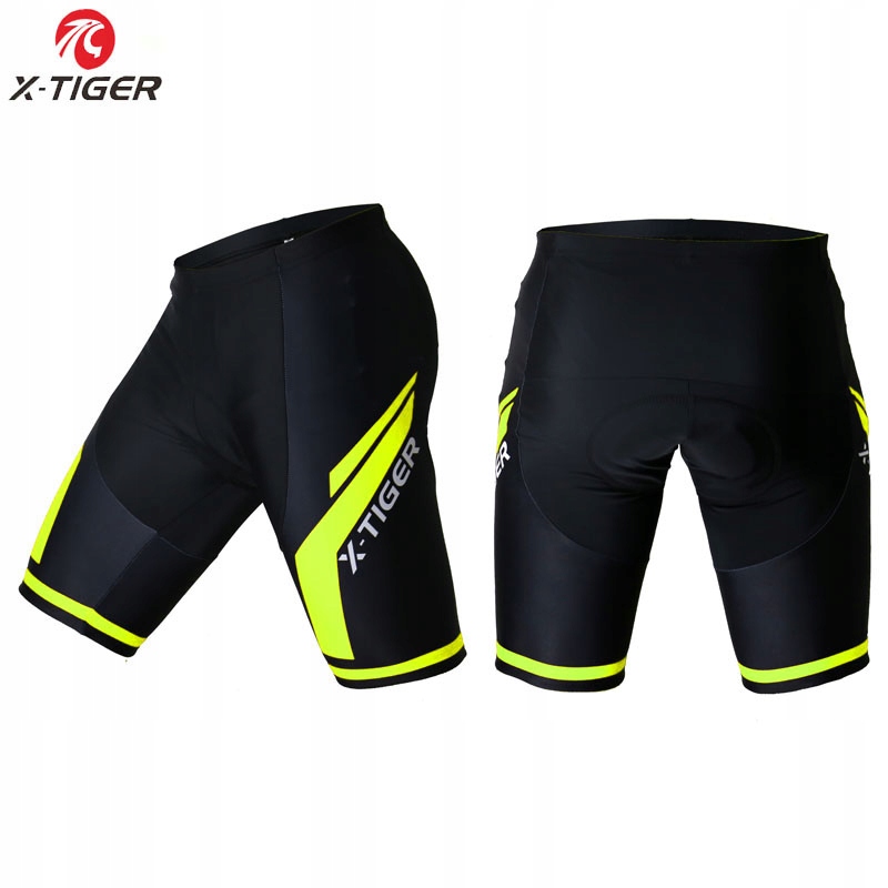 SPODENKI ROWEROWE WKŁADKA ŻEL 5D ODDYCHAJĄCE TERMO Materiał dominujący poliester